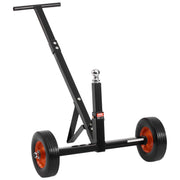 Load image into Gallery viewer, SucceBuy 600lbs Tongue Trailer Dolly with 16.5in-22in Adjustable Height & 1-7/8 in Hitch Ball Steel Boat Mover Moving Car Rvs - AMOCART
