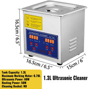 Load image into Gallery viewer, SucceBuy 1.3L 2L 3L 6L 10L 15L 22L 30L Ultrasonic Cleaner Lave-Dishes Portable Washing Machine Ultrasound Home Clean Appliances