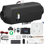 Load image into Gallery viewer, Amocart 5KW Air Diesel Heater 12V Diesel Parking Heater LCD Switch Diesel Heater Muffler for RV Motorhome Trailer Trucks Boats