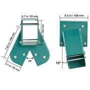 Load image into Gallery viewer, Amocart A-Frame Middle Swing Set Brackets Heavy Duty Carbon Steel Swing Set Hardware with Mounting Hardware