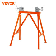 Load image into Gallery viewer, SucceBuy Pipe Stand with Roller Head Heavy Duty 2500LBS Load Capacity Suitable for 2-36 inches Pipe 45# Steel Roller for Welding - AMOCART