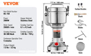Charger l'image dans la visionneuse de galerie, SucceBuy 150-2500g Electric Grain Mill Grinder Commercial Swing Spice Grinders for Dry Herbs Grains Spices Cereals Coffee Corn