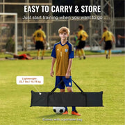Load image into Gallery viewer, Amocart 12x6FT Soccer Rebounder Net Iron Soccer Training Equipment Sports Football Training Gift Perfect for Solo/Team Practice