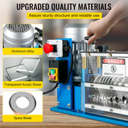 Load image into Gallery viewer, SucceBuy 370W 1.5-38mm Electric Wire Stripping Machine Cable Stripper 11 Channels Acrylic+Aluminum+Blade, Scrap Copper Recycling
