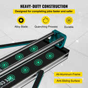 Load image into Gallery viewer, SucceBuy 1200MM Tile Cutter High Precision Manual Ceramic Floor Tiles Tile Cutter 48 In Cutting Machine for Precision Cutting