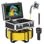 Load image into Gallery viewer, Amocart Sewer Camera 165 ft/50 m Self-Leveling Drain Inspection Camera with 9" 1080P HD Screen and 512Hz Locator for Duct Pipe