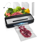 Load image into Gallery viewer, SucceBuy 80Kpa 120W Electric Vacuum Sealer Machine 7-in-1 Wet Food Sealer with Free 10pcs Vacuum Bags for Kitchen Food Storage