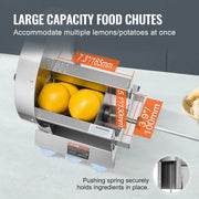 Load image into Gallery viewer, Amocart Manual Vegetable Fruit Slicer 0-0.5"/0-12mm Thickness Adjustable Commercial Slicer Machine Food Cutter Slicing Machine