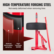 Load image into Gallery viewer, Amocart Portable Manual Tire Changer Bead Breaker Tool Portable Hand Bead Breaker Mounting Tool for Car Truck Motorcycle Garage