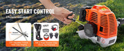 Load image into Gallery viewer, SucceBuy 26CC 5-in-1 Multi-Functional Trimming Tools Gas Hedge Trimmer Weed Eater String Trimmer Edger Pole Saw Chainsaw Pruner