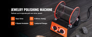 Bild in Galerie-Viewer laden, Amocart 3kg 5kg Rotary Tumbler Surface Polisher Jewelry Drum Polishing Machine Gem DIY Mini-Tumbler Finishing Tools