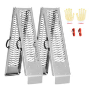 Bild in Galerie-Viewer laden, Amocart 1000lbs Steel Ramps 2Pcs Ramps with Wider Ramp Surface Universal Stable Loading Ramp with Handles Fit for ATV UTV Motor