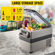 Load image into Gallery viewer, SucceBuy 15L - 55L Car Refrigerator Mini Fridge Freezer Portable Compressor Cooler DC 110-240V Ice Box for Camping RV Travel