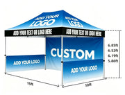 Load image into Gallery viewer, Outdoor Custom Gazebo Advertising Party Folding Personalized Pop Up Vendor Tent Business Tents for Trade Show Events Advertising