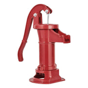 Load image into Gallery viewer, Amocart Well Hand Pitcher Pump 25 ft Maximum Lift Cast Iron NPT 1-1/4 in Connection for Garden Pond Farm Red/Black/Yellow/Green