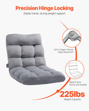 Load image into Gallery viewer, Amocart Floor Chair Recycled Foam Folding Sofa Chair Multifunctional Floor Chair with Back Support Ideal for Sleeping Reading
