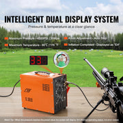 Load image into Gallery viewer, Amocart PCP Air Compressor 4500PSI/30Mpa Portable PCP Pump Compressor Water-Free Air Rifle Paintball Scuba Tank Compressor
