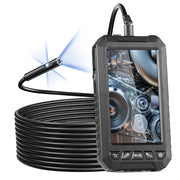 Load image into Gallery viewer, SucceBuy Endoscope Camera Dual Lens Borescope 5" Screen 1080P Inspection Camera with LED Lights Waterproof for Auto Plumbing