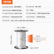 Load image into Gallery viewer, SucceBuy Polyester Pull Tape Mule Flat Rope Printed Webbing Cable Pulling Tape for Packaging Gardening Electrical Conduit Work