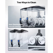 Load image into Gallery viewer, SucceBuy Commercial Frozen Drink Maker 15Lx2 Double Tank Slushy Machine 120Cups StainlessSteel Slushie Maker for Home Party Cafe
