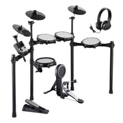 Bild in Galerie-Viewer laden, Amocart Electric Drum Set 32 Drum Kits & 480 Sounds, USB MIDI Supported 8 / 10 in Quiet Mesh+10 in Cymbals Drum Sticks Easy Use