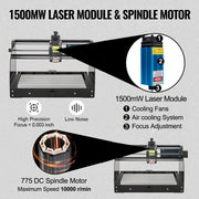 Load image into Gallery viewer, SucceBuy CNC 3018PRO MAX Router Lase Engraving Machine 3 Axis GRBL Control Wood Cutter Engraver Milling Machine for PCB PVC DIY