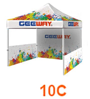 Bild in Galerie-Viewer laden, Vordach Abdeckung 3x3 Schwerlast Outdoor Popup Luxus Großes Stretch Gazebo Zelt Custom 10 X 10 Kommerzielles Werbezelt für Veranstaltungen