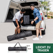 Bild in Galerie-Viewer laden, 6,5x6,5 Fuß Pop-Up-Pavillon, Outdoor-Pavillon faltbar tragbar für Camping, Terrasse, Easy Up Pavillon mit Tragetasche, Weiß