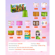 Bild in Galerie-Viewer laden, Amocart 100PCS Magnetic Blocks Princess Castle Set Magnetic Building Cubes STEM Montessori Sensory Toys for Kids Birthday Gift