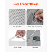 Load image into Gallery viewer, Amocart Bed Wedge Pillow 3 Pcs Adjustable Orthopedic Bed Wedge Set Post Surgery Pillow for Acid Reflux Back Pain Snoring Relief