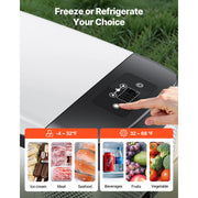 Load image into Gallery viewer, SucceBuy 15L Small Fridge Portable Car Freezer 12V/24V Mini Refrigerator Compressor Cooler for RVs Traveling Camping Outdoor