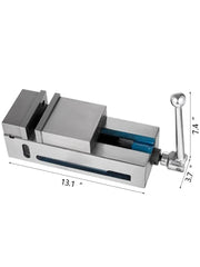 Charger l'image dans la visionneuse de galerie, Amocart Milling Vise 4"/100mm Bench Clamp Vise Nodular Cast Iron Material Clamping Vise Clamping Force 19KN Max Milling Machine