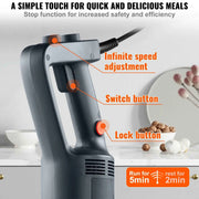 Load image into Gallery viewer, SucceBuy 16" Commercial Immersion Blender Heavy Duty Hand Mixer Multi-Purpose Portable Mixer for Soup Smoothie Puree Baby Food