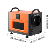 Load image into Gallery viewer, Amocart Commercial Dehumidifier with Drain Hose for Crawl Spaces Basements Warehouse & Job Sites Large Capacity Dehumidifier
