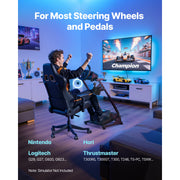 Load image into Gallery viewer, SucceBuy G920 Racing Steering Wheel Stand Shifter Mount fit for Logitech G27 G25 G29 Gaming Wheel Pedals NOT Included Racing