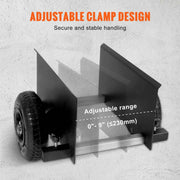 Load image into Gallery viewer, Amocart Heavy Duty Panel Slab Dolly Terrain Moving Cart Pneumatic Wheels Adjustable Clamp for Drywall Sheet Material Handling