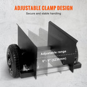 Load image into Gallery viewer, SucceBuy Heavy Duty Panel Slab Dolly Terrain Moving Cart Pneumatic Wheels Adjustable Clamp for Drywall Sheet Material Handling - AMOCART