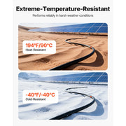 Load image into Gallery viewer, SucceBuy Solar Panel Wire 50 ft/65 ft/100 ft PV Tinned Copper Wire for Outdoor Home Off-Grid Photovoltaic Systems Black and Red