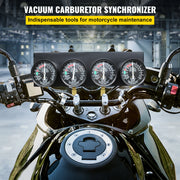 Load image into Gallery viewer, SucceBuy Fuel Vacuum Carburetor Synchronizer Carb Tool sync 4 Gauge Set with Rubber Hose Vacuum Balancer Meter Kit For Motorbike