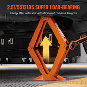 Load image into Gallery viewer, Amocart Scissor Jack 2.5 Ton/5512 lbs Scissor Car Jack 3.7"-17.1" Lifting Range Scissor Lift Jack Portable Tire Jack for Car