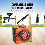 Load image into Gallery viewer, Amocart PCP Air Compressor 4500PSI/30Mpa Portable PCP Pump Compressor Water-Free Air Rifle Paintball Scuba Tank Compressor