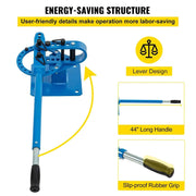 Load image into Gallery viewer, Amocart Pipe Bender YP-9 Manual Bench Steel Tube Bending Kit w/ 7Dies 1-3in Multifonction Compact Flat Bar Rod Brake Bends Tool