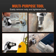 Load image into Gallery viewer, Amocart 29PCs Bolt Extractor Set Bolt and Nut Remover Set 6mm to 10mm 13/32" to 3/4" CR-MO Steel Extraction Socket Set