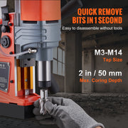 Load image into Gallery viewer, SucceBuy 1300W 1400W 2" Electric Drilling Machine Magnetic Drill Press Boring Diameter Power Drill 810 PRM Drill