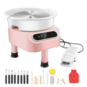 Load image into Gallery viewer, Amocart Pottery Wheel 11inch Pottery Forming Machine Direct Drive Ceramic Wheel 450W Electric Wheel for Pottery with Foot Pedal
