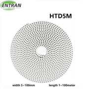Load image into Gallery viewer, Polyurethane PU HTD 5M 15 Tooth HTD5M 25 Timing Belt Replacement Open Ended Transmission Conveyor Machine Belts Drive Belt