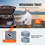 Bild in Galerie-Viewer laden, Amocart Portable Toilet for Camping Porta Potty with 1.3G Detachable Inner Bucket Travel Toilet for Outdoor Camping Travel