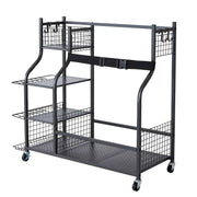 Load image into Gallery viewer, Amocart Golf Storage Garage Organizer Other Sports Equipment Storage Rack Outdoor Sport Gear and Toy Storage with Baskets&Hooks