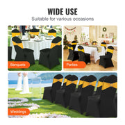 Charger l'image dans la visionneuse de galerie, Amocart 30/50PCS Spandex Chair Cover for Wedding Party Universal Fitted Chair Cover Removable Washable Protective Slipcovers
