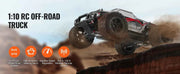 Bild in Galerie-Viewer laden, SucceBuy 1:10 38KM/H 4WD RC Car All Terrain Off-Road with 2 Batteries Drift Monster Truck Children Toys for Kids Christmas Gifts